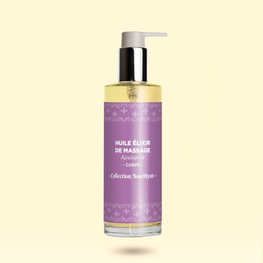Huile Élixir de Massage Apaisante – Soin Relaxant