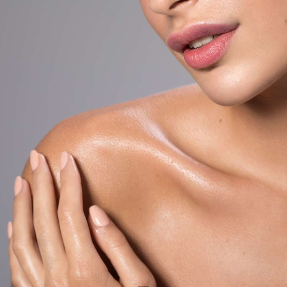 Flacon d’Huile Lune Argentée – soin holistique à la Labradorite