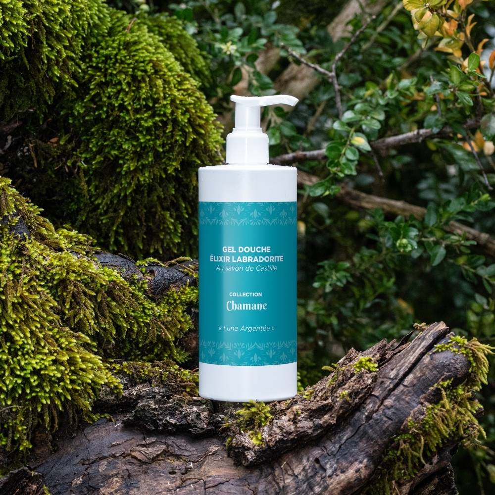 Gel Douche Doux & Protecteur – Élixir Lune Argentée à la Labradorite
