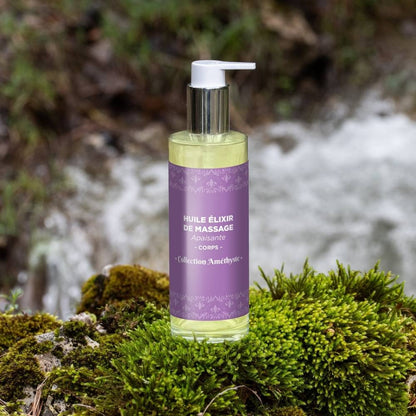 Huile Apaisante & Nourrissante – Élixir Apaisante à l’Améthyste