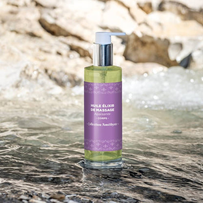 Huile Apaisante & Nourrissante – Élixir Apaisante à l’Améthyste