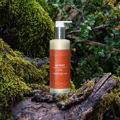 Lait Hydratant & Réconfortant – Élixir Muladhara au Jaspe Rouge