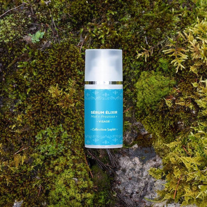 Sérum Anti-Âge Hydratant & Éclat – Élixir Preziosa au Miel Corse & Saphir Bleu