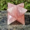Merkaba en Quartz Rose (Petit Modèle)