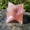 Merkaba en Quartz Rose (Petit Modèle) – Image 2