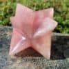 Merkaba en Quartz Rose (Grand Modèle) – Image 3